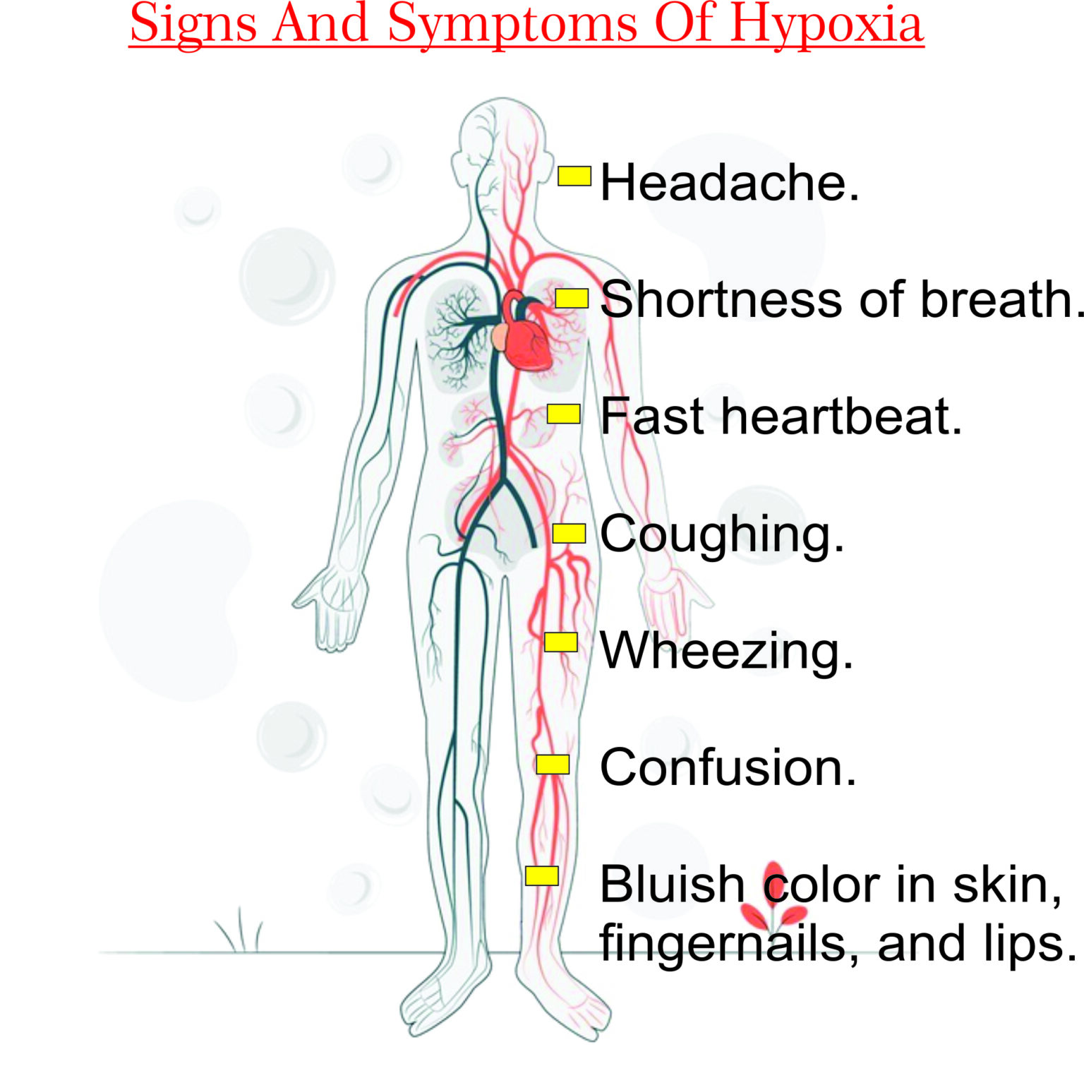 Mechanism of Hypoxia | Signs And Symptoms| Free Radical Induced Injury