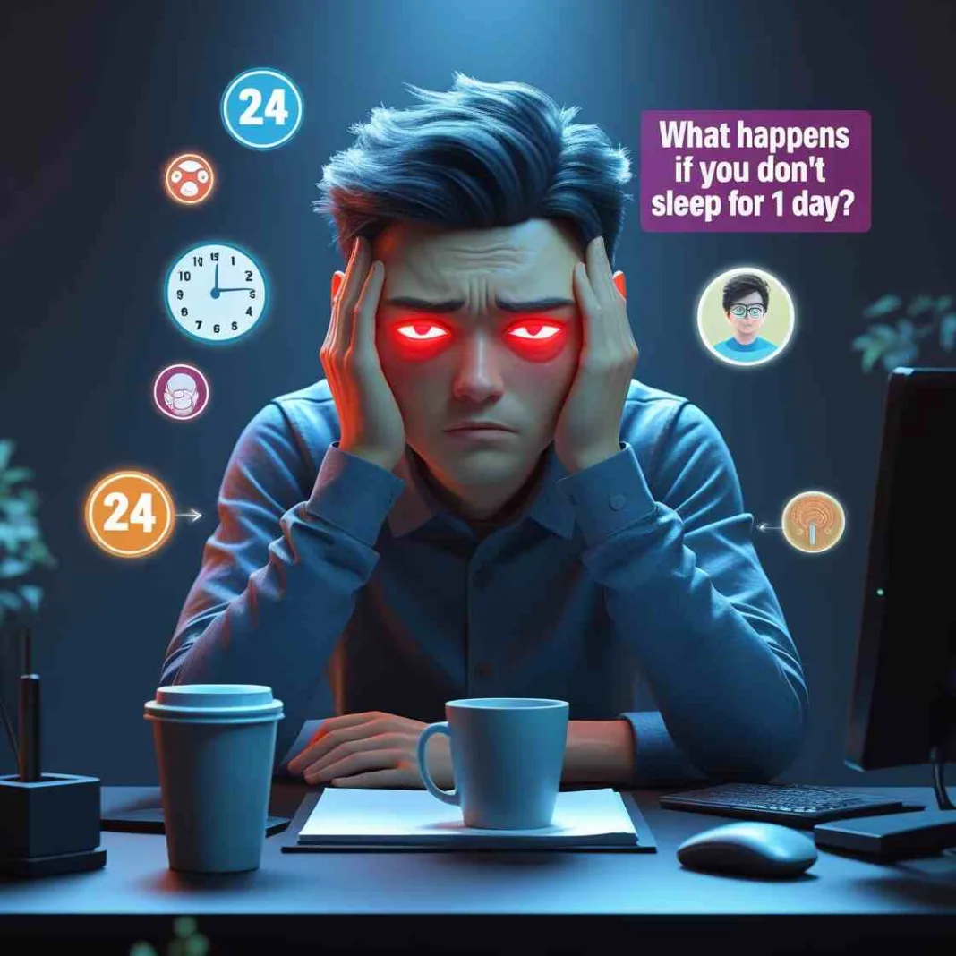 sleep deprivation, effects of no sleep, what happens if you don’t sleep for 24 hours, lack of sleep symptoms, sleep loss effects, how sleep affects the brain, staying awake for 24 hours, consequences of sleep deprivation, sleep deprivation recovery, importance of sleep, sleep and mental health, how to recover from sleep loss, sleep deprivation signs, dangers of not sleeping, no sleep for 1 day, side effects of sleep deprivation, cognitive effects of no sleep, sleep deprivation effects on body, health risks of no sleep, tips for better sleep